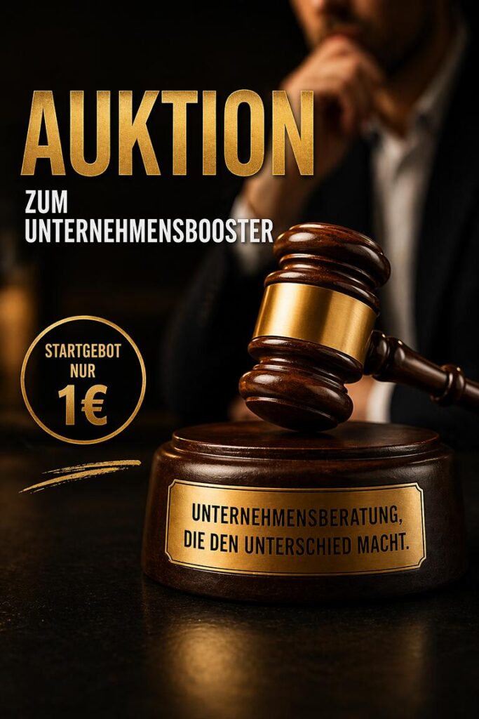 Auktion ab 1 Euro Unternehmensberatung